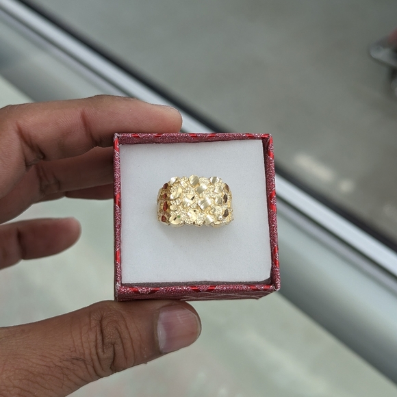 10kt Real Gold Nugget Ring